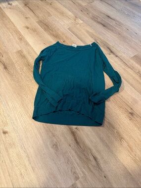 Victoria's Secret PINK Teal Long-Sleeve Lightweight Pullover
